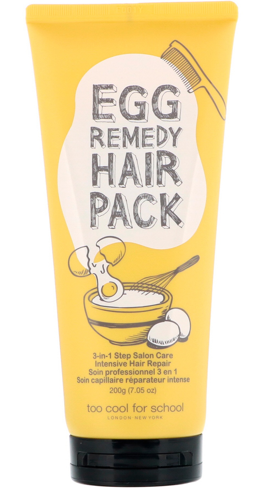 Too Cool For School Egg Remedy Hair Pack