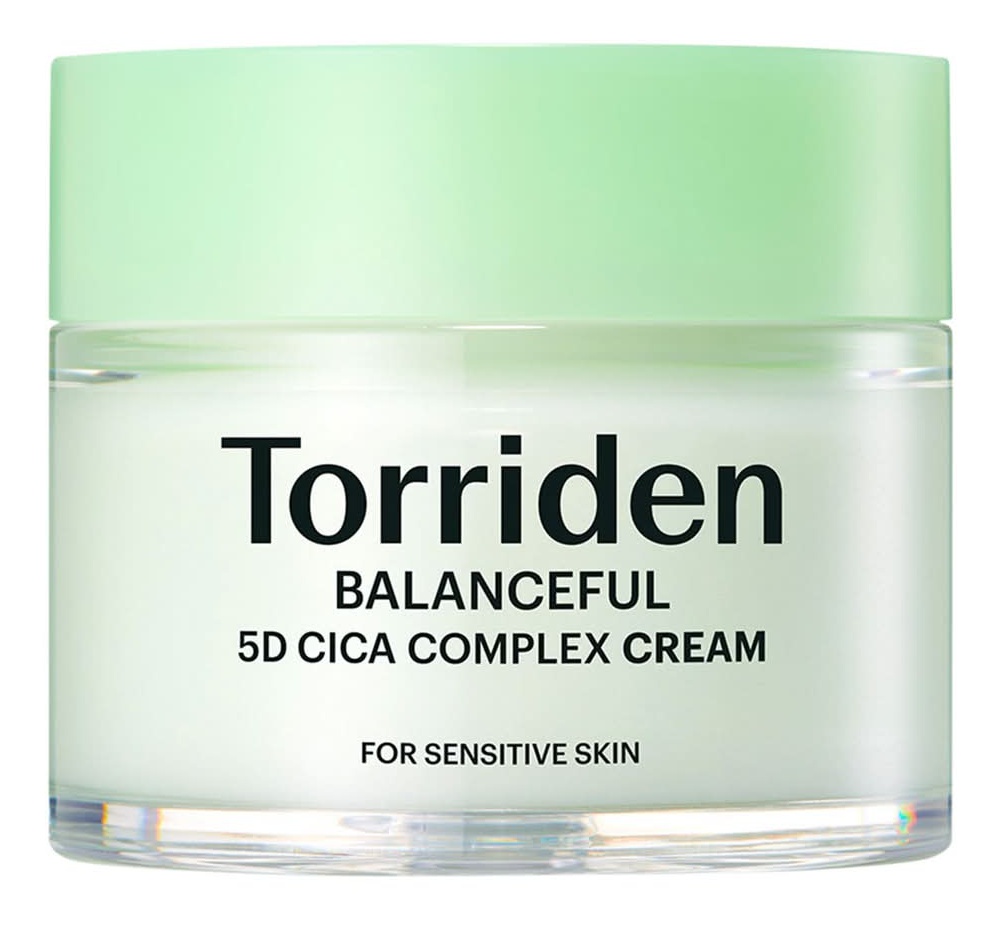 Torriden Balanceful 5d Cica Complex Soothing Cream For Sensitive & Redness Skin