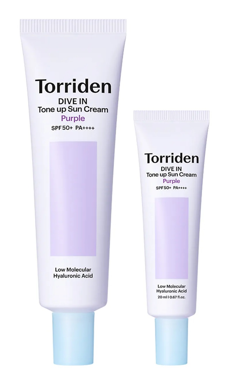 Torriden Dive In Tone Up Sun Cream Purple
