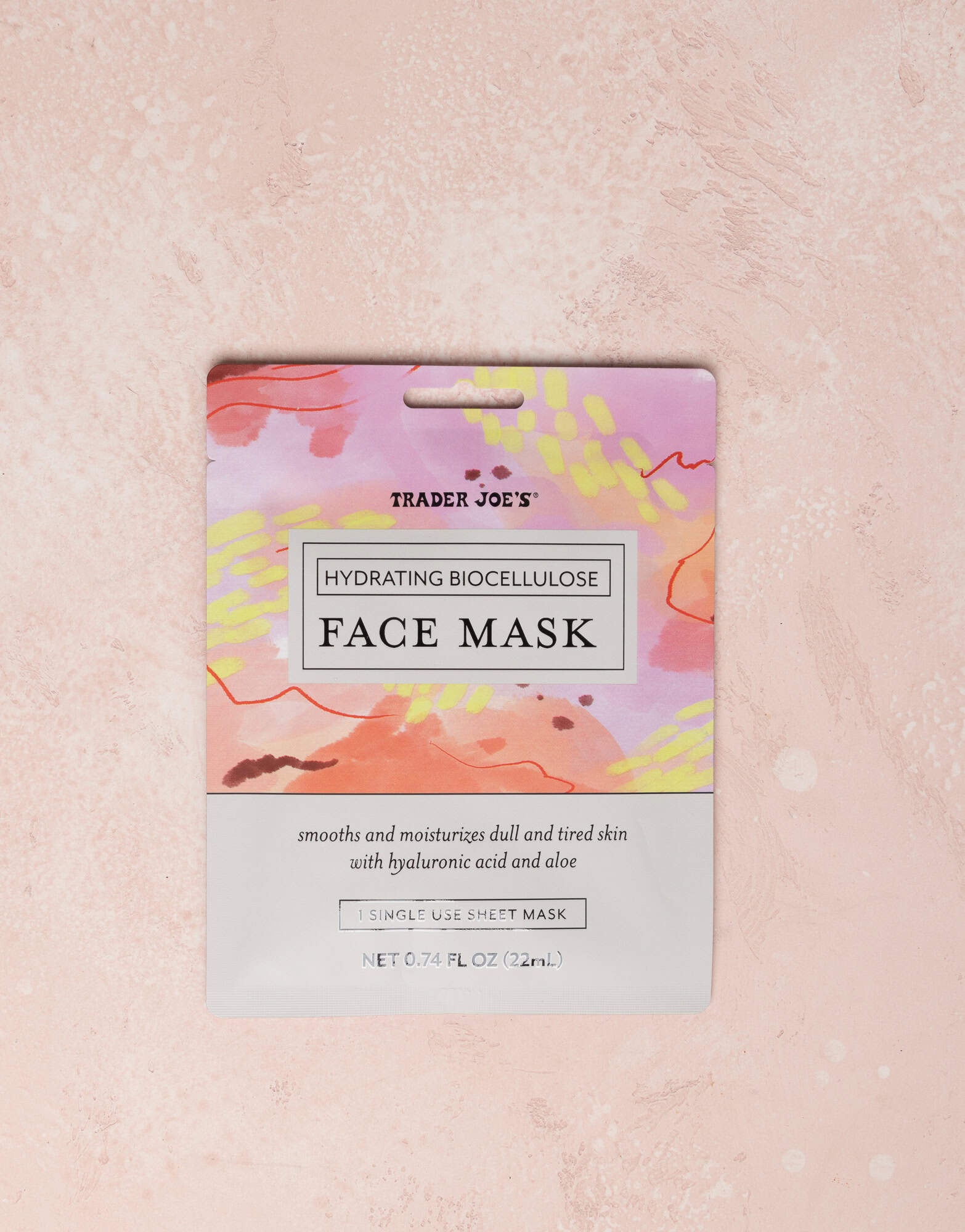 Trader Joe's Hydrating Biocellulose Face Mask
