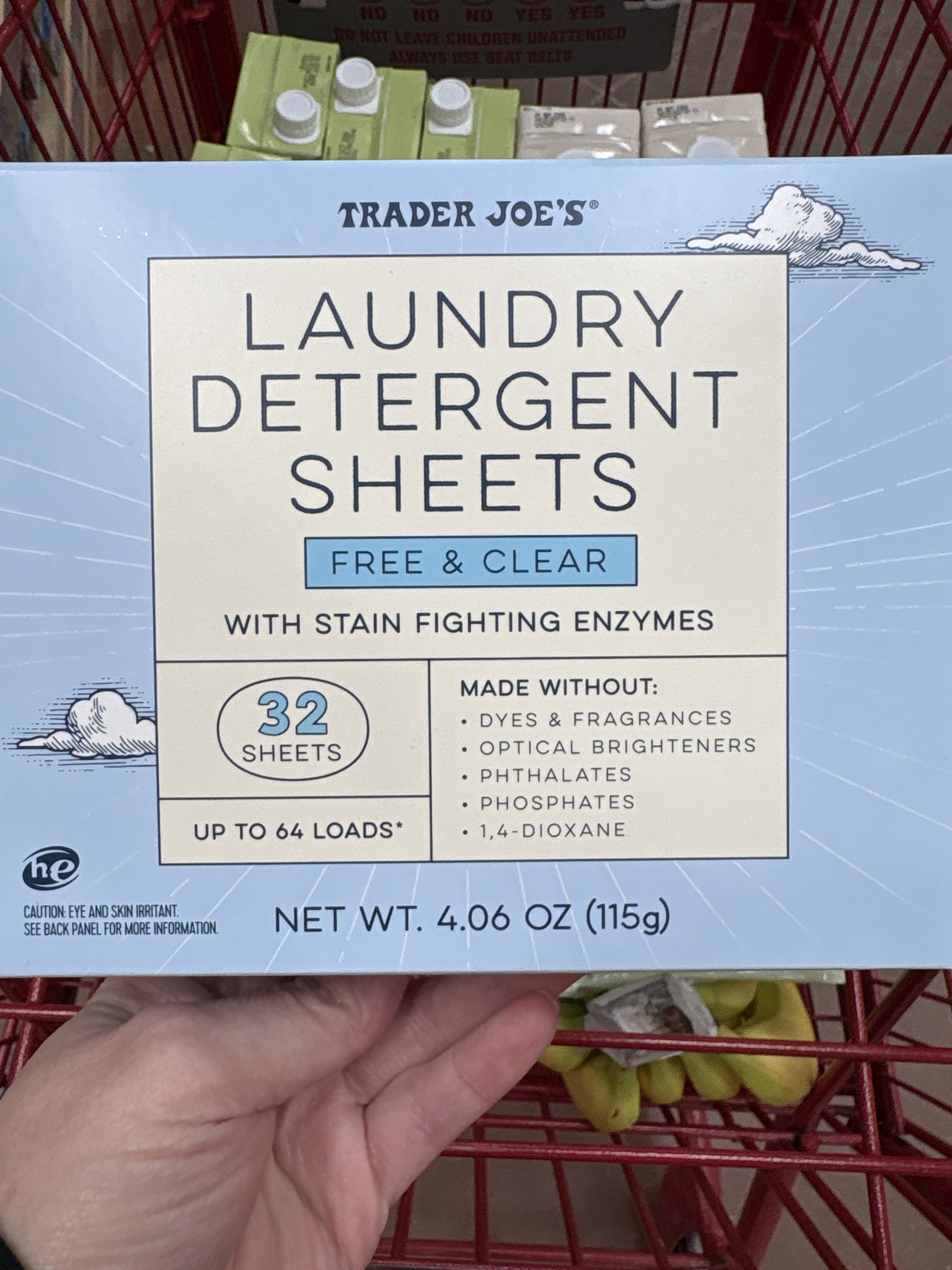 Trader Joe's Laundry Detergent Sheets