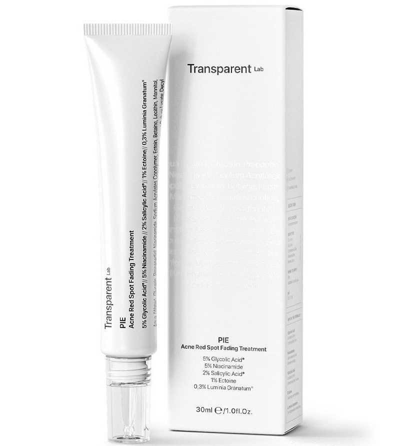 Transparent lab Pie Acne Red Spot Fading Treatment