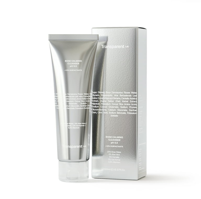 Transparent lab Rose Calming Cleanser Ph 5.5