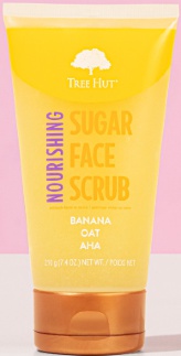 Tree Hut Nourishing Sugar Face Scrub Banana Oat AHA