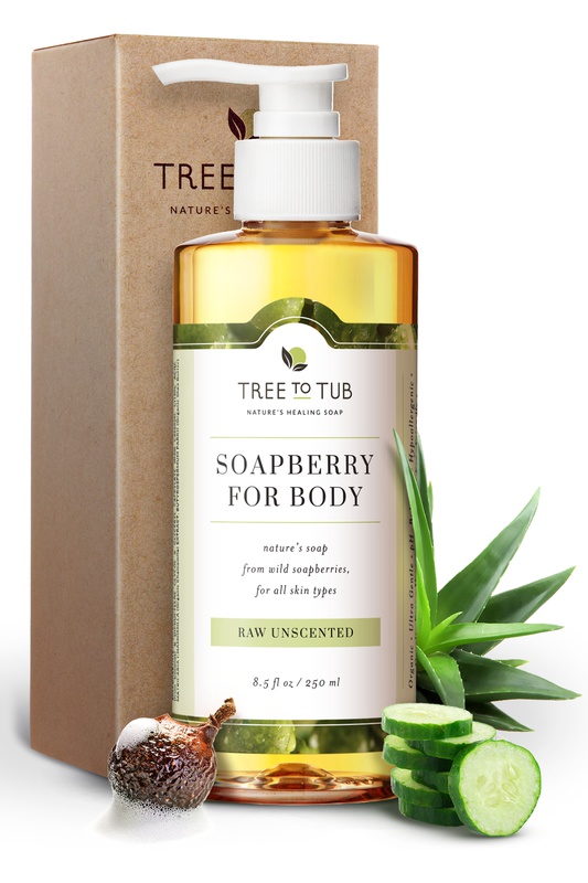 Tree to Tub Soapberry Body Wash Raw Unscented