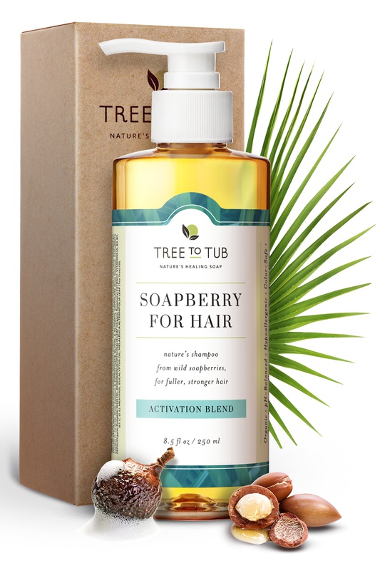 Tree to Tub Soapberry Shampoo For Fuller Hair