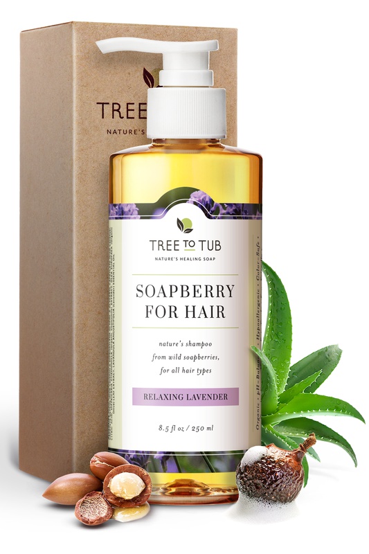 Tree to Tub Soapberry Shampoo Relaxing Lavendar