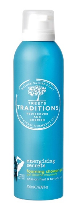 Treets Energising Secrets Foaming Shower