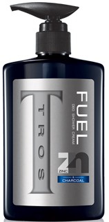 Tros Fuel Deo Shower Cream Zinc & Charcoal
