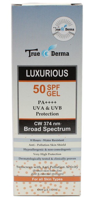 True Derma Luxurious 50 SPF Gel