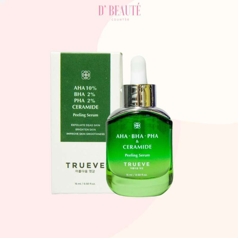 Trueve AHA 10% BHA 2% PHA 2% Ceramide Peeling Serum
