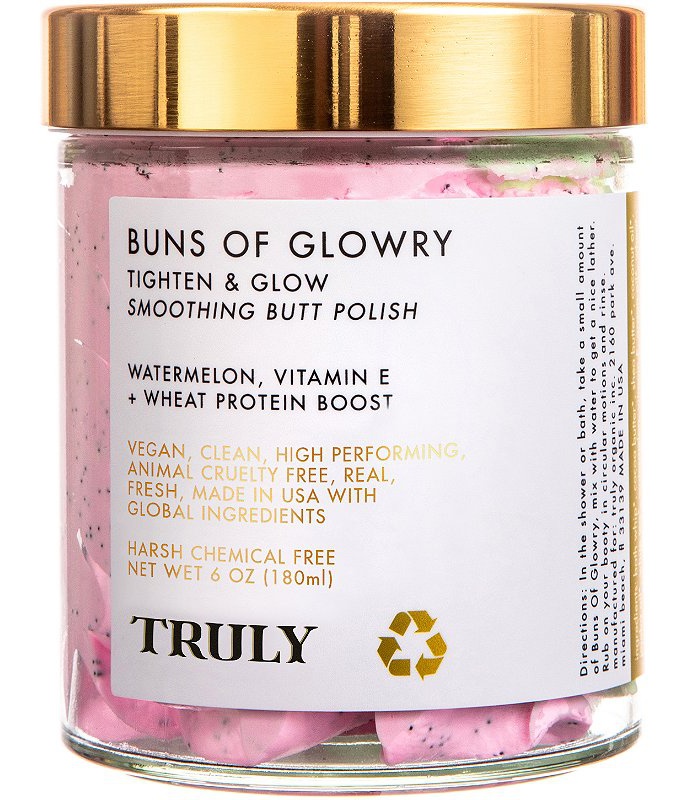 Truly Buns Of Glowry Tightening & Glowing Smoothing Butt Polish