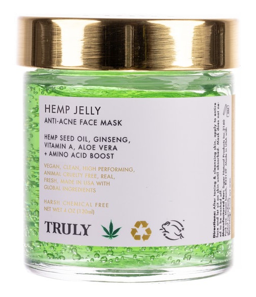 Truly Hemp Jelly Face Mask