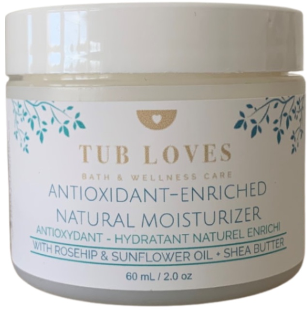 Tub Loves Antioxidant-Enriched Natural Moisturizer