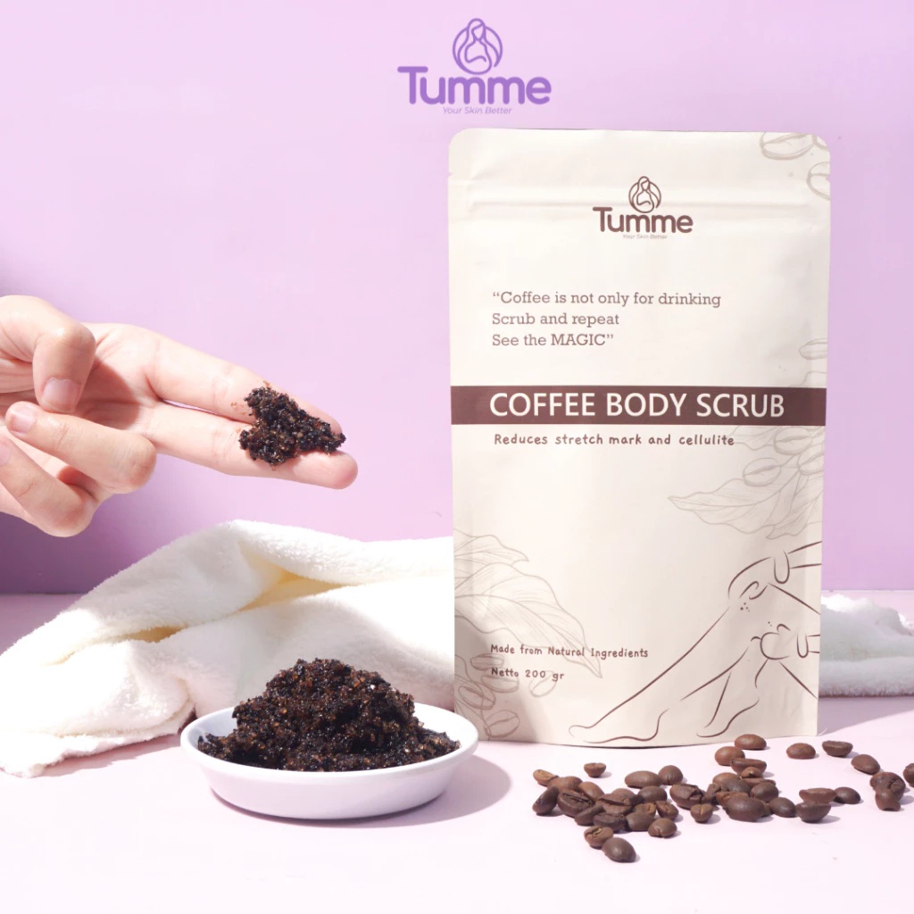 Tumme Coffee Body Scrub 200 Gram