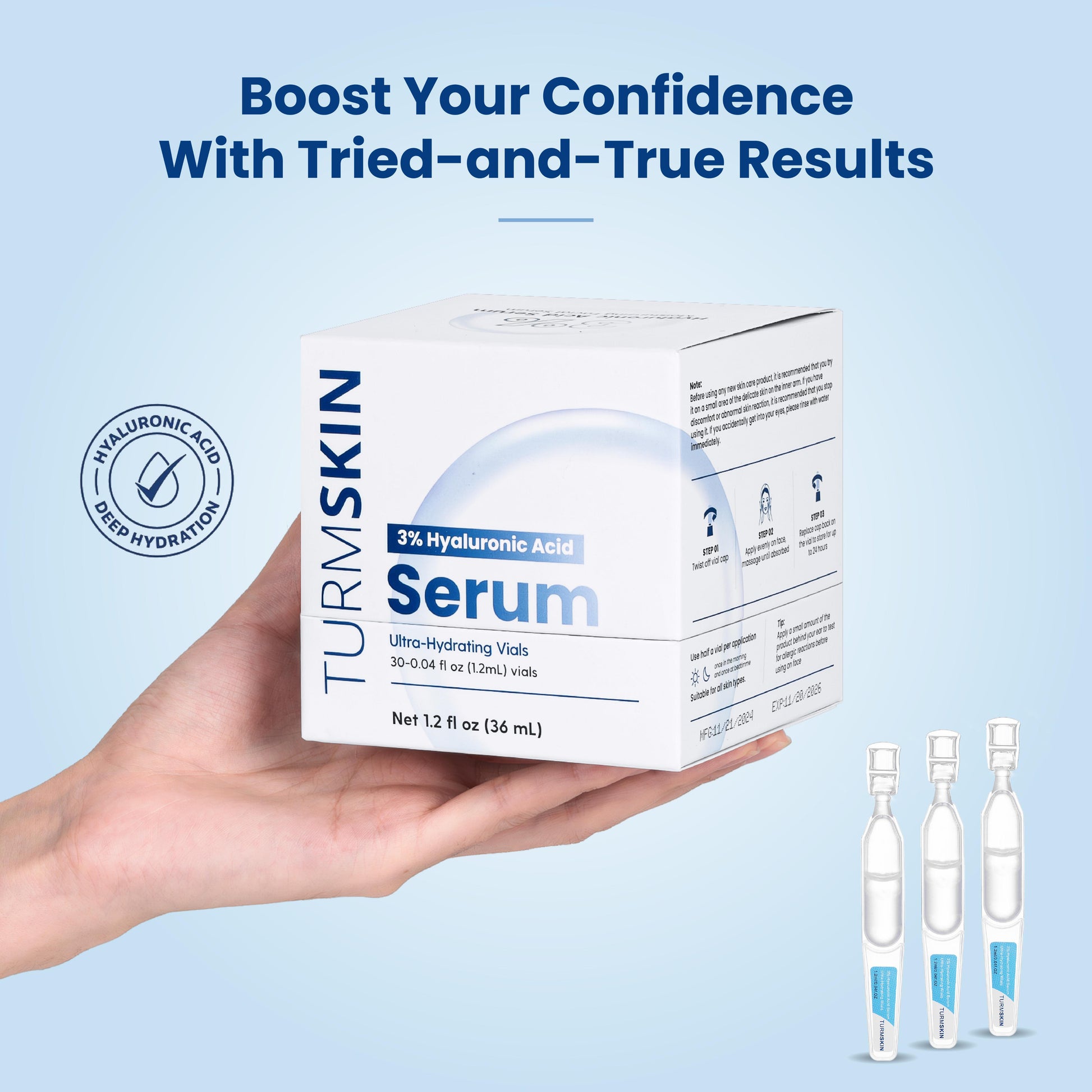 Turmskin 3% Hyaluronic Acid Ultra Hydrating Serum