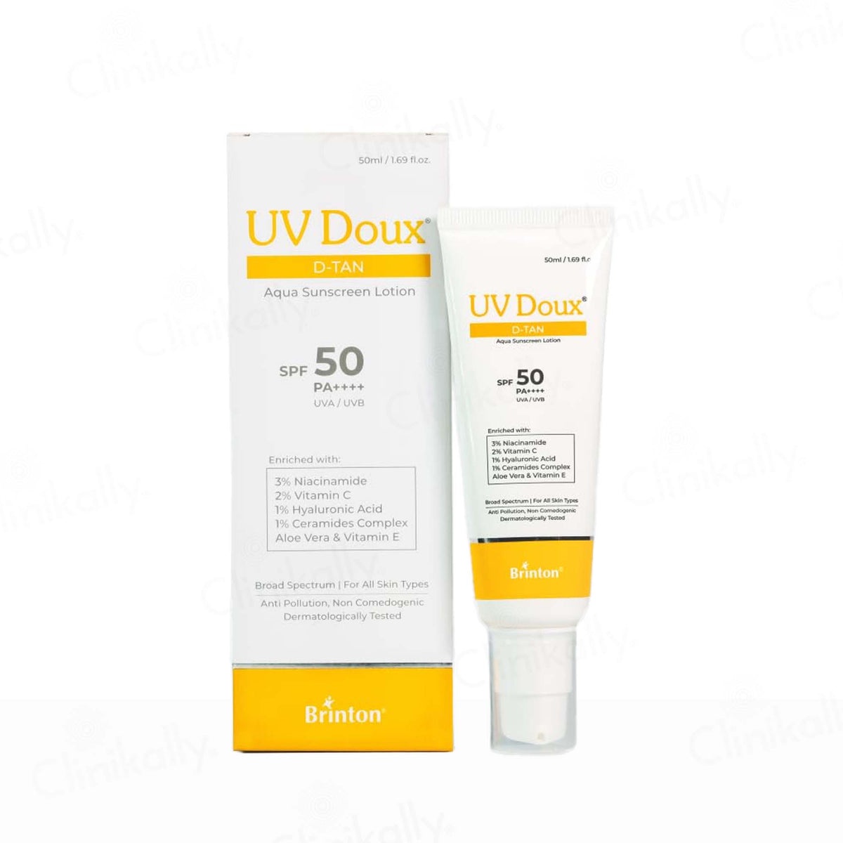 UV Doux D-tan Aqua Sunscreen Lotion