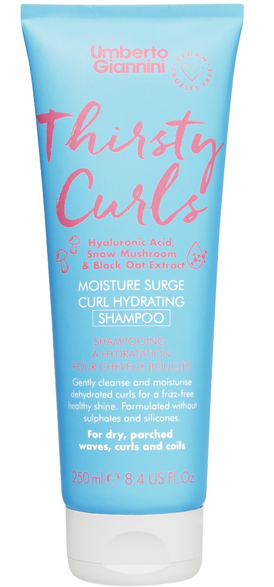 Umberto Giannini Thirsty Curls Moisture Surge Curl Hydrating Shampoo