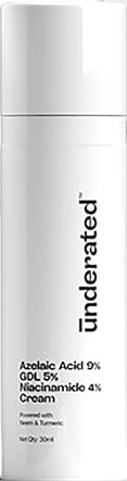 Underated Azelaic Acid 9% GDL 5% Niacinamide 4% Cream