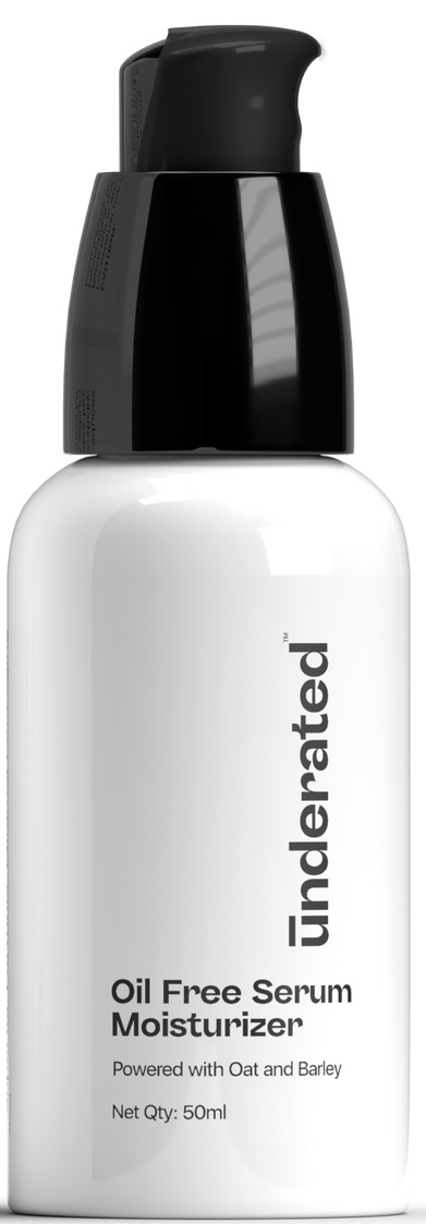 Underated Oil Free Serum Moisturizer With Oat And Barley