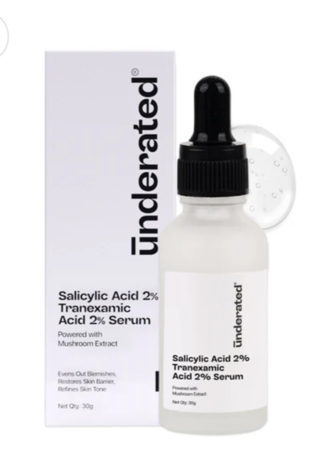 Underated Salicylic Acid 2% + Tranexamic Acid 2% Serum