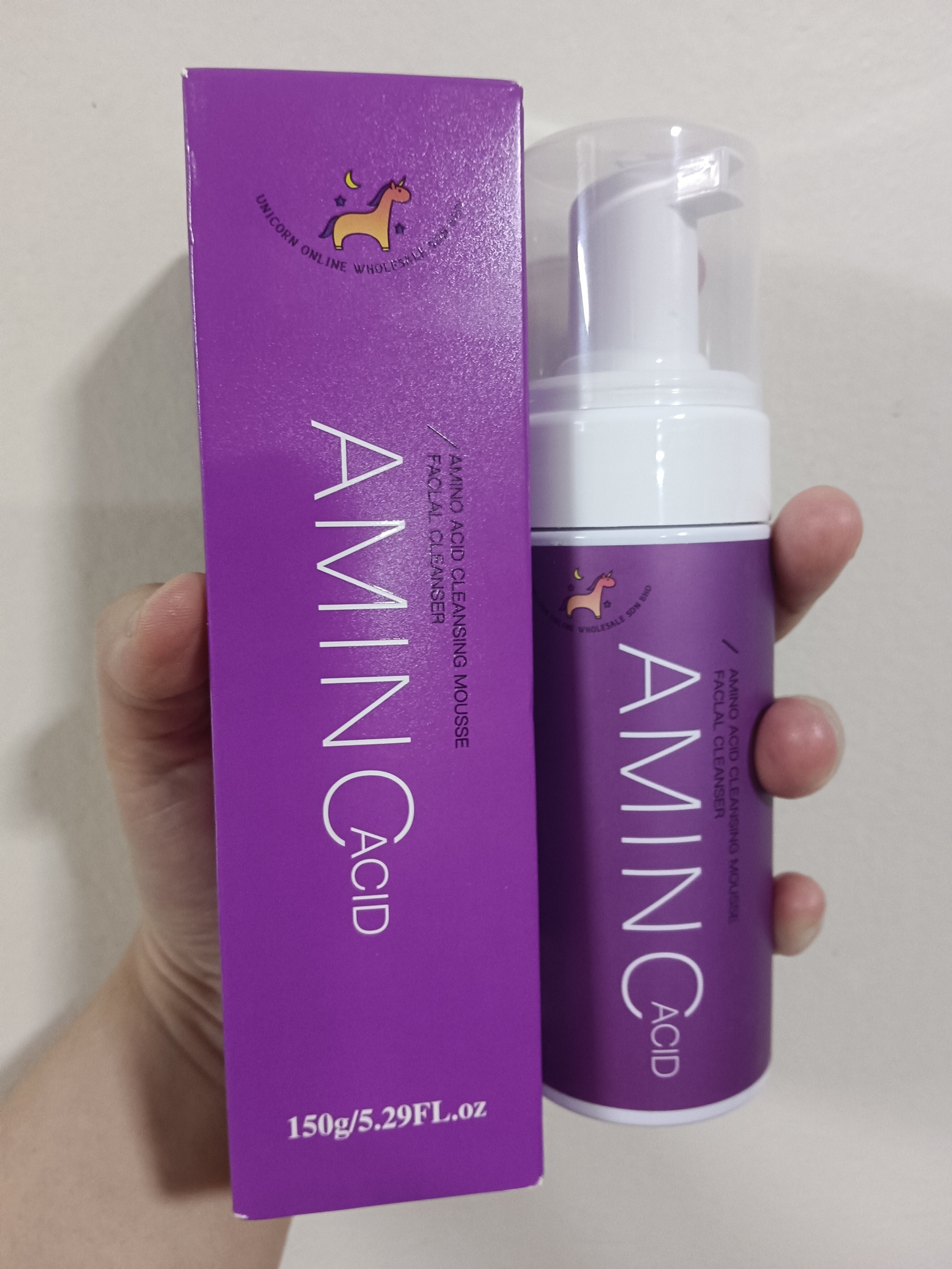 Unicorn Online Wholesale Sdn Bhd Amino Acid Cleansing Mousse Facial Cleanser