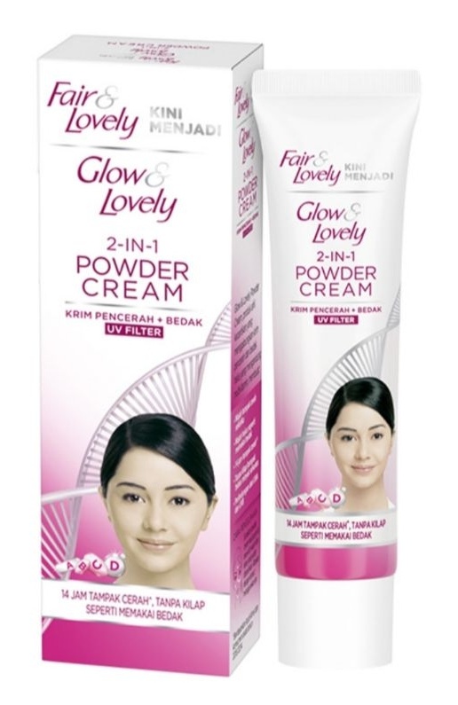 Unilever Glow & Lovely 2-in-1 Powder Cream