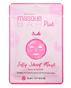 Unmasque beauty Bar Pink Jelly Sheet Mask