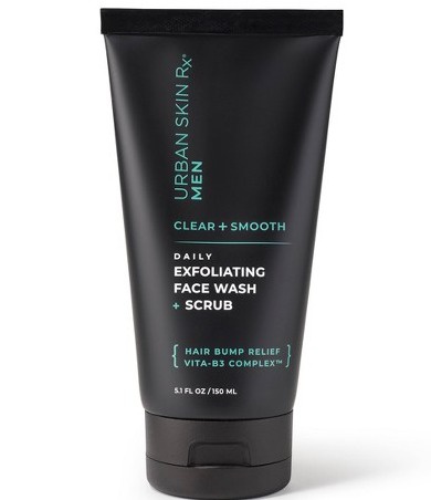 Urban Skin Rx Men Daily Exfoliating Face Wash + Scrub
