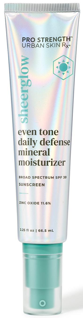 Urban Skin Rx Sheerglow™ Even Tone Daily Defense Mineral Moisturizer SPF 30