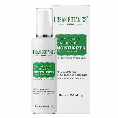 UrbanBotanics Neem & Basil Mattifying Moisturizer