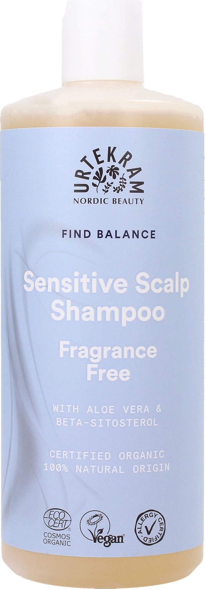 Urtekram Fragrance Free Sensitive Scalp Shampoo