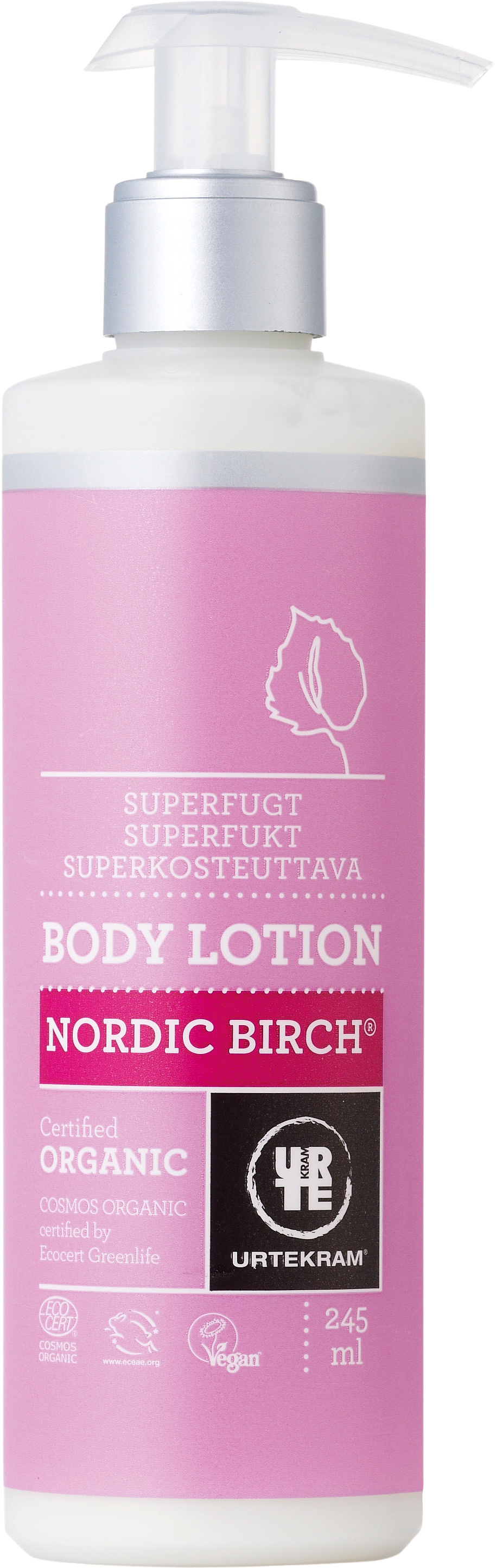 Urtekram Nordisk Björk Kroppslotion Eko