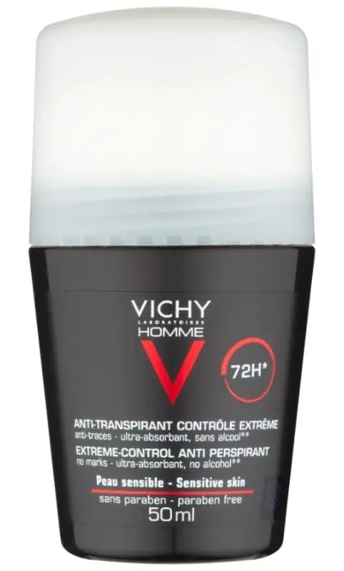 VICHY HOMME 72hr Extreme Anti-perspirant Roll On