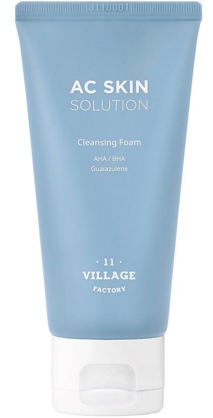 VILLAGE 11 FACTORY AC Cleansing Solution Foam BHA/AHA