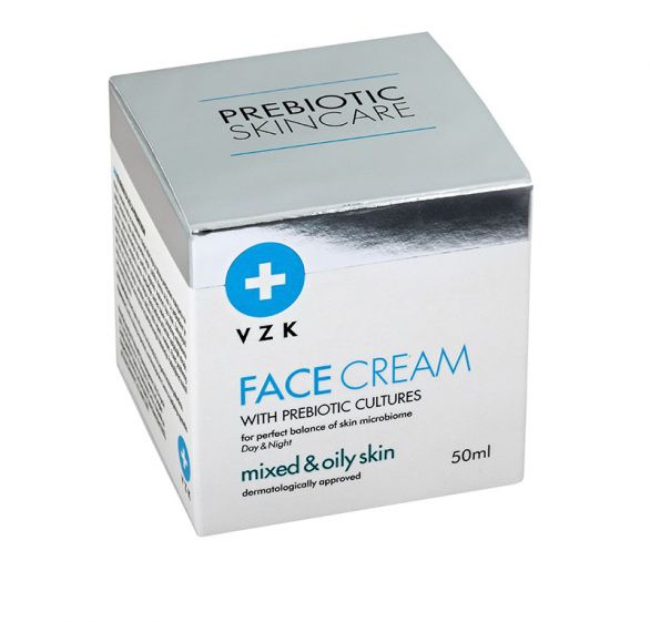 VZK Face Cream With Prebiotic Cultures For Mixed & Oily Skin