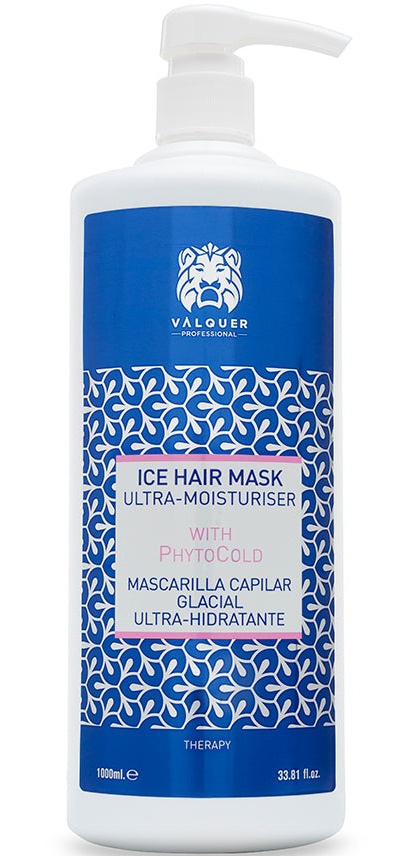 Valquer Mascarilla Capilar Glacial Ultrahidratante Para Cabellos Secos