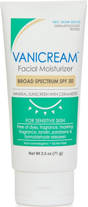 Vanicream Facial Moisturizer Broad Spectrum SPF 30