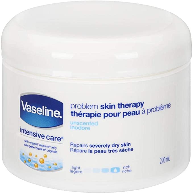 Vaseline Problem Skin Therapy Unscented
