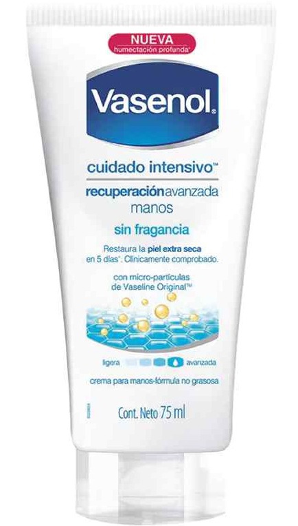 Vasenol Intensive Care, Recuperación Avanzada Manos