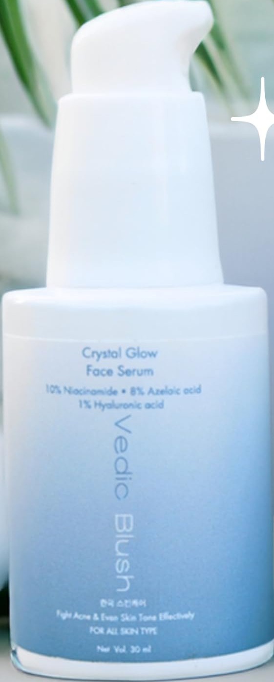 Vedic Blush Crystal Glow Serum