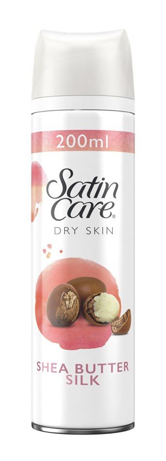 Venus Satin Care Shaving Gel For Dry Skin With Shea Butter