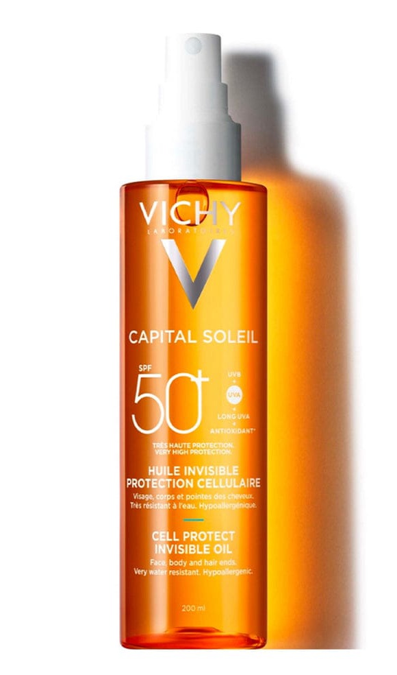 Vichy Capital Soleil Cell Protect Invisible Oil SPF50+
