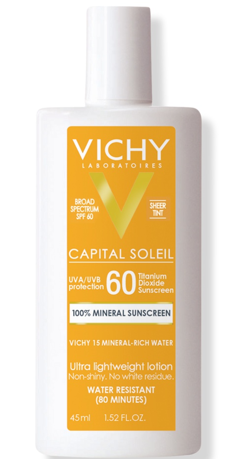 Vichy Capital Soleil Tinted Face Mineral Sunscreen Spf 60