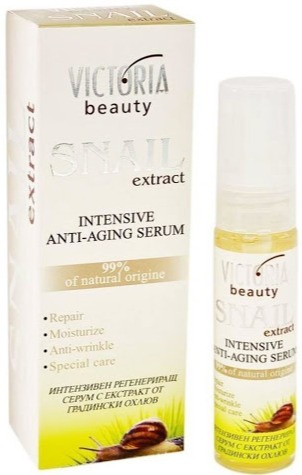 Victoria beauty Snail Extract Intensive Anti-Aging Serum 99% Of Natural Origine