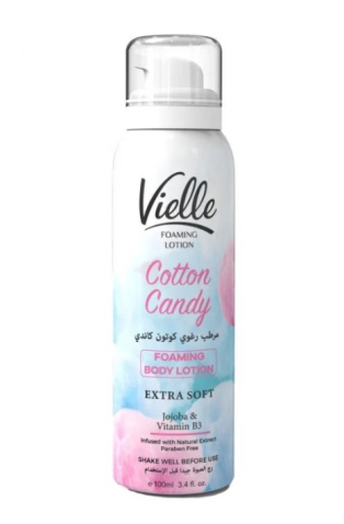 Vielle Cotton Candy Foaming Body Lotion