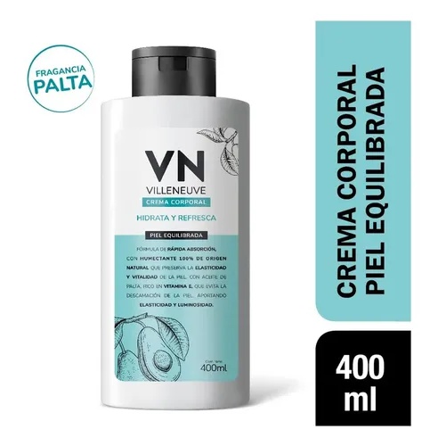 Villeneuve Crema Corporal Piel Equilibrada