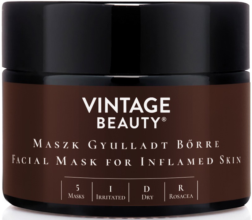 Vintage Beauty Facial Mask For Inflamed Skin