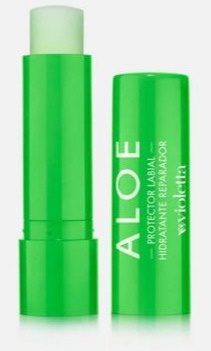 Violetta Bálsamo Labial Hidratante Reparador Aloe Vera