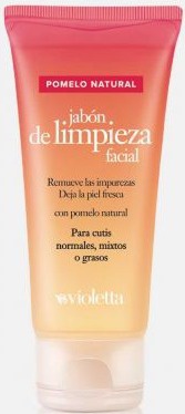 Violetta Jabón De Limpieza Facial Pomelo Natural